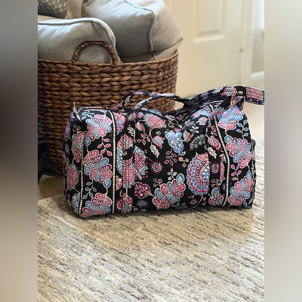 Vera Bradley Small Cotton Travel Bag